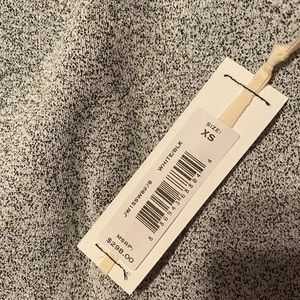 NWT JBrand black white sweater pullover XS $298